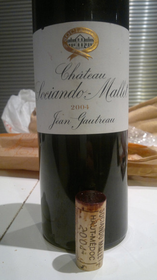Chateau Sociando Mallet haut-medoc 2004