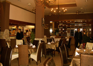 interior of the restuarant