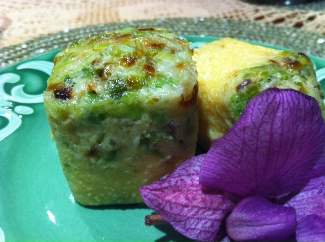 Receta de pastelitos al parmesano.