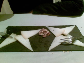 Surtido de quesos navarros. (Mismo queso, 8 veces)