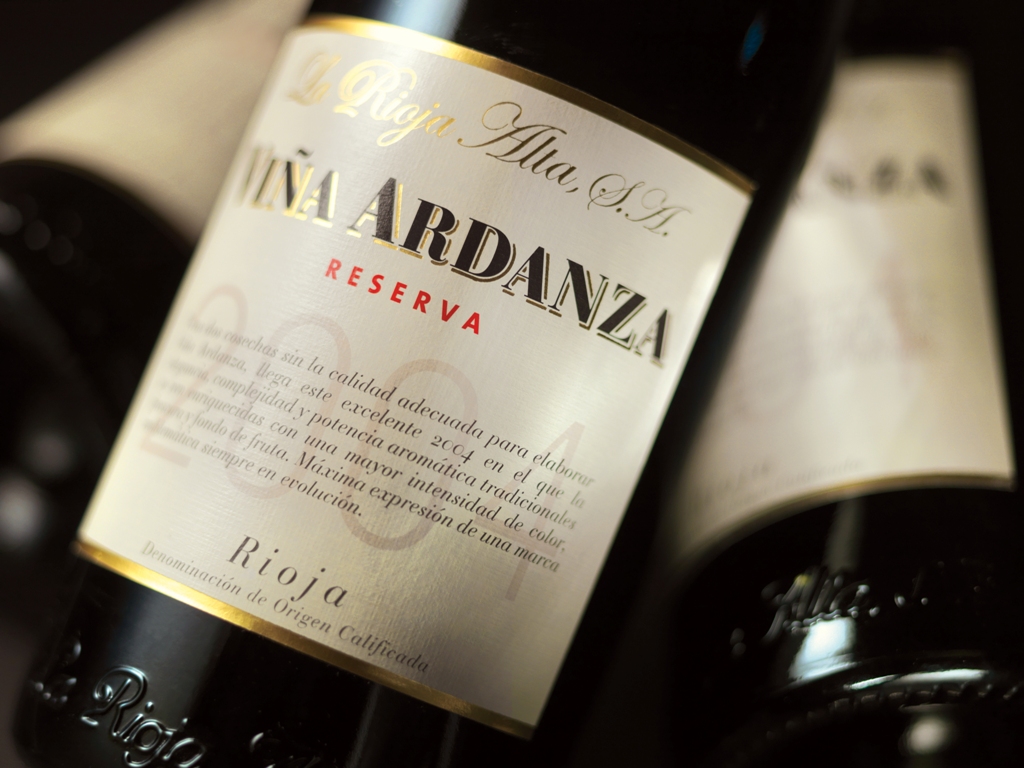 Viña Ardanza 2004. El nuevo buque insignia de La Rioja Alta. 