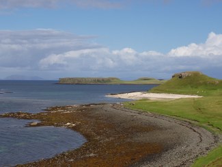 Coral beach en Skye
