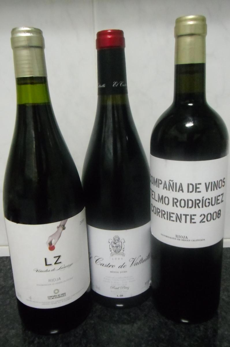 Vinos Básicos de Telmo Rodríguez Vs Básico de Raúl Pérez