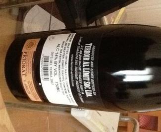 Vino Dits del Terra 2007: Gran vino del Priorat que busca incansable el mar