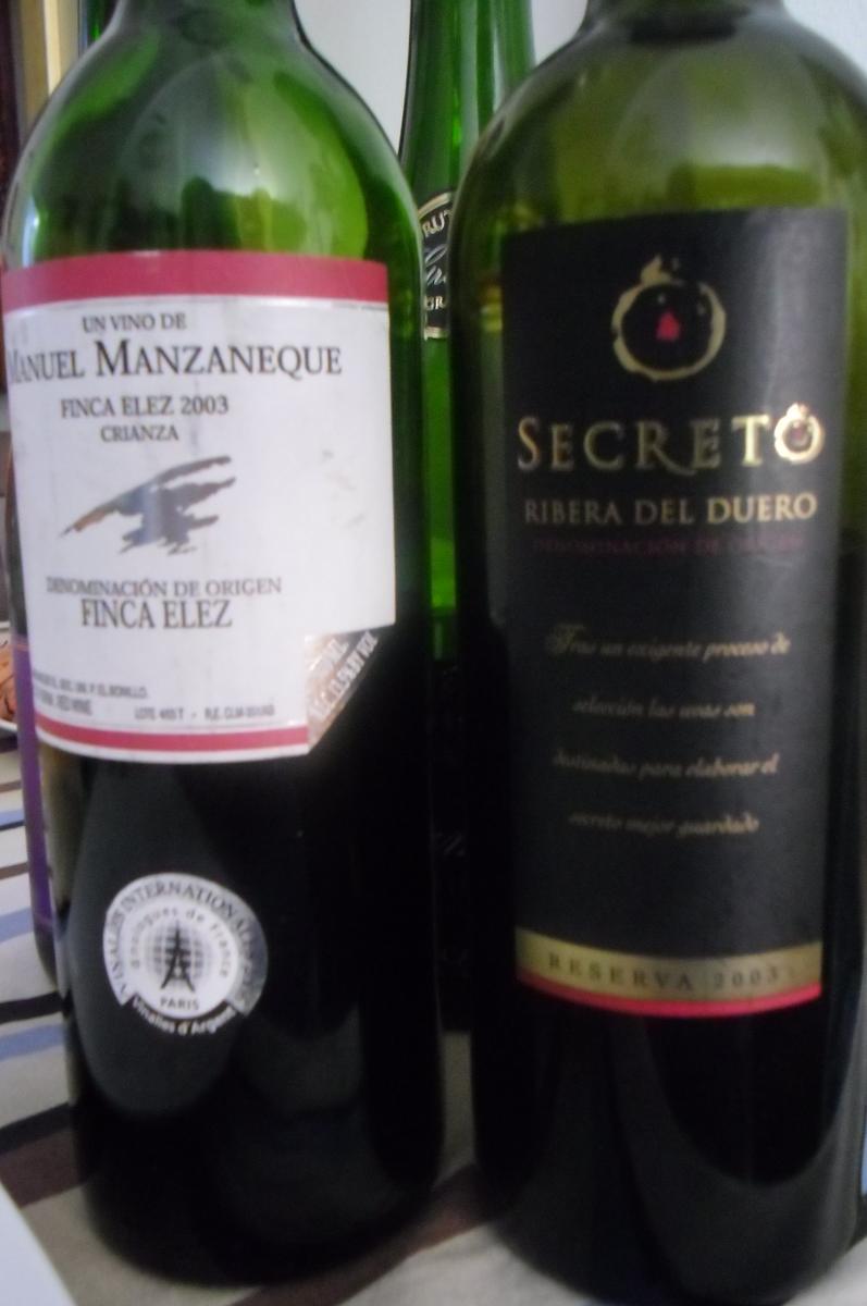 Finca Elez Crianza 2003 Vs Secreto Reserva 2003