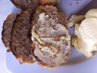 Receta de pan: pan rústico de soja.