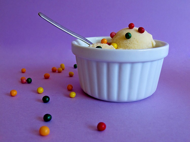 Receta de helado de vainilla, un clásico.