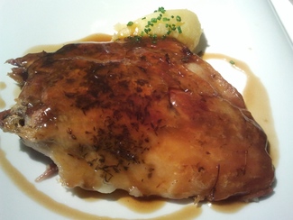 Espalda de cabrito cocinada en 12 horas