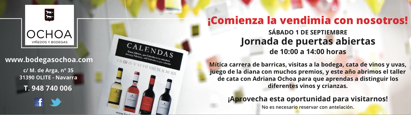Comienza la Vendimia con Bodegas Ochoa