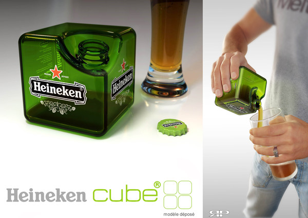 Heineken Cube: El nuevo packaging cúbico de Heineken