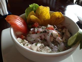 Ceviche, éste de pescado