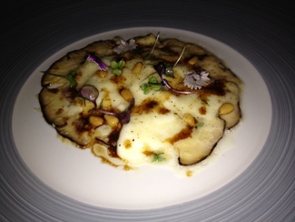 Carpaccio de Boletus pinícola en papillote