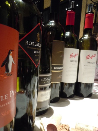 Vinos australianos de syrah