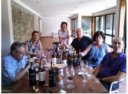 Visita bodega  Niepoort, septiembre 2012  