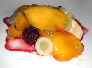 Receta. Crema pastelera con frutas