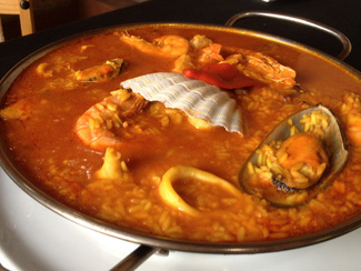El arroz Caldoso, la especialidad