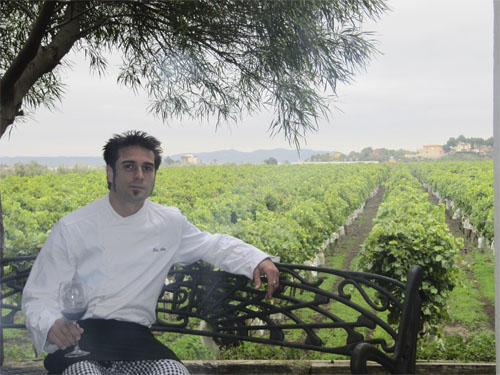 Hablando con Luis Lara Turrillo. Restaurante Heretat de Cesilia