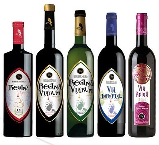 Gama de vinos Regina Viarum