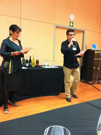 Enoemociones, Poesía y Vino. Catavins 2012. Mar Galván y Ricard Millàs