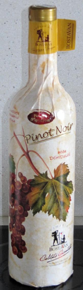 Bostavan Pinot noir tinto semi dulce