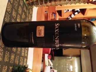 Saxenburg Shiraz Edición Limitada 2004