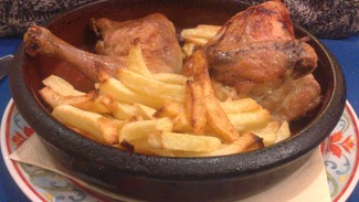 pollo de caserio
