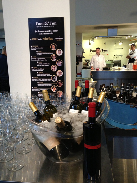 El arroz de las estrellas con Bodegas Vegalfaro