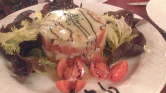 Ensalada de pulpo y bakalao