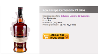 Posibilidad de comprar vinos y licores desde Verema.com