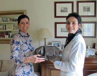 A pan y mantel; díselo con una tarta!