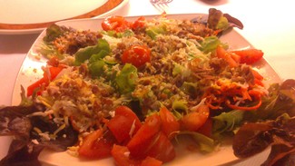 Ensalada templada