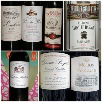 Recopilación de Vinos de Burdeos