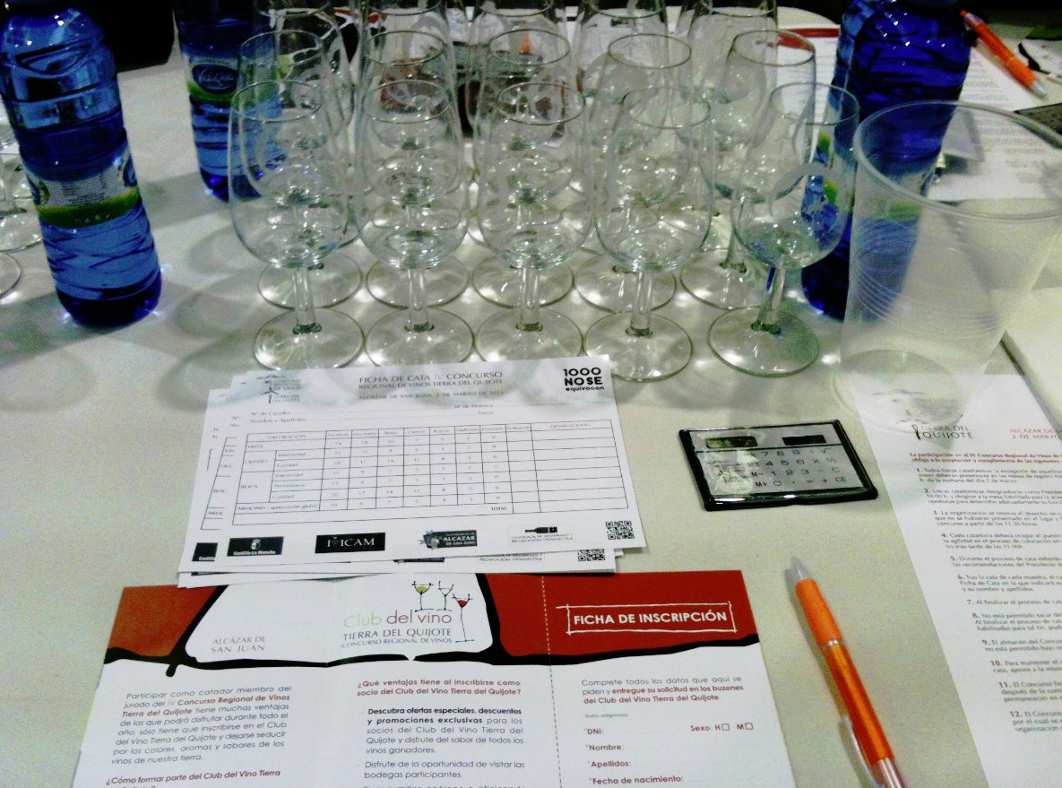 Verema en el IV Concurso Regional de Vinos "Tierra del Quijote" 2013, la cata de vinos más multitudinaria de España