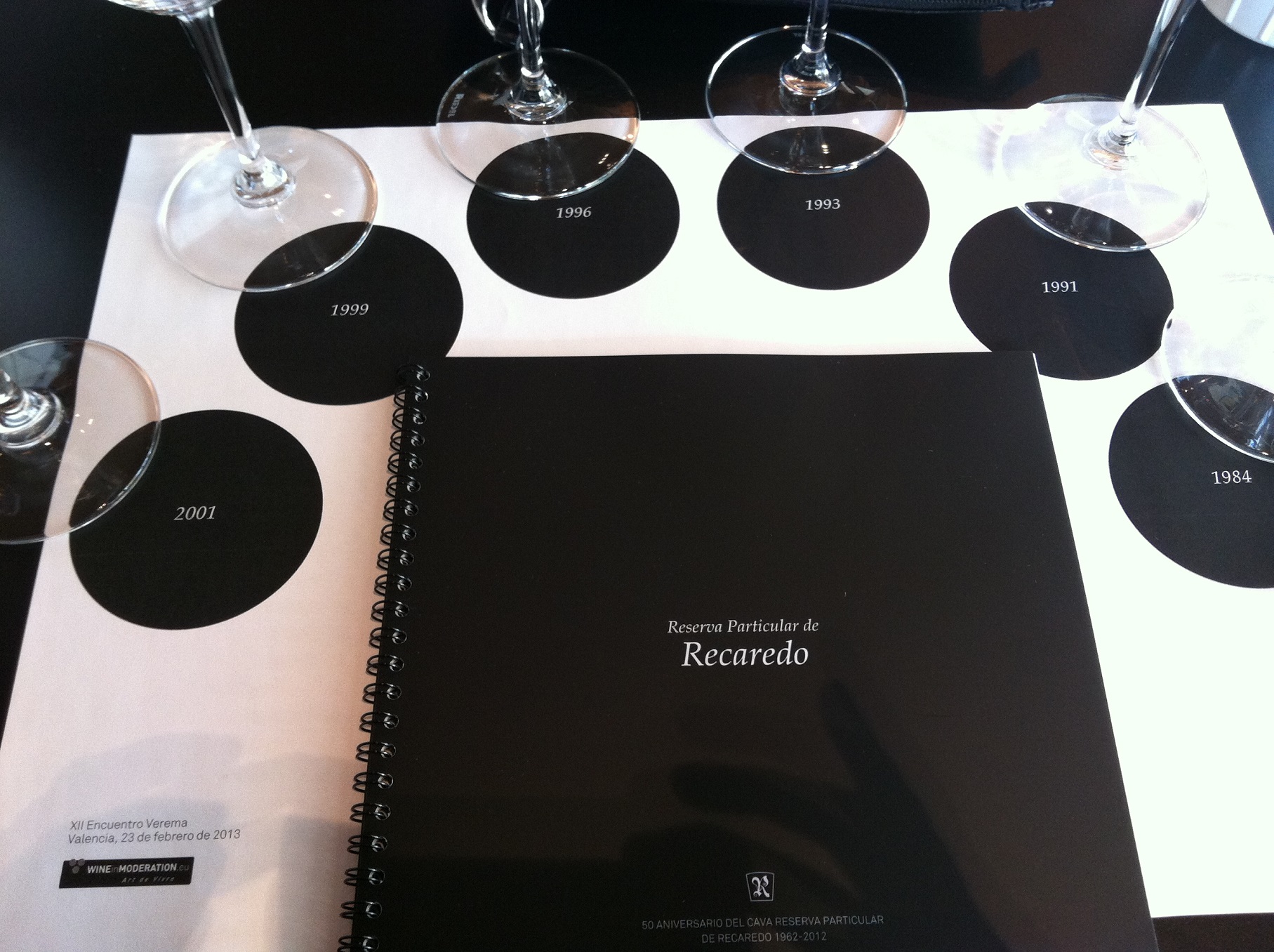 Cata Reserva de Familia de Cavas Recaredo, XII Encuentro Verema