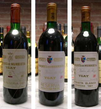 El clásico Gran Reserva, el Reserva y el Etiqueta Blanca