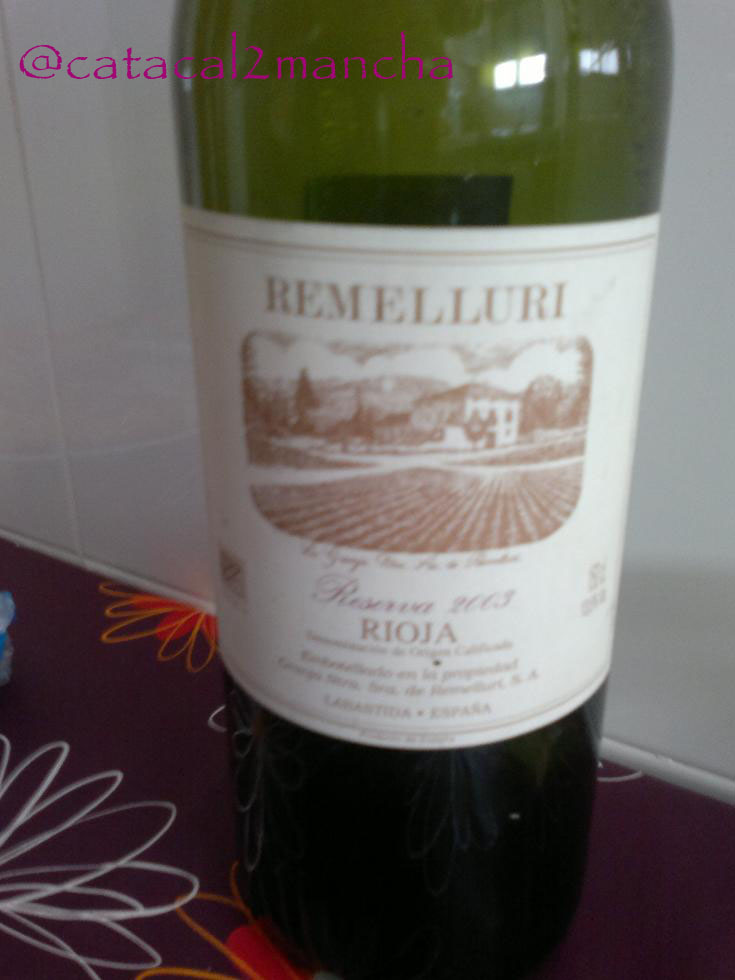 Remelluri Reserva 2003 - Mi vino 1000 en Verema