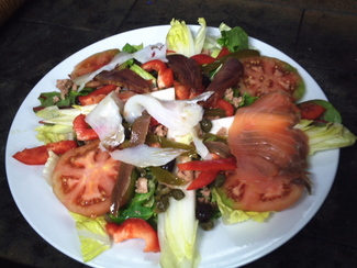 Ensalada de ahumados