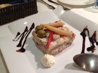 Buff, riquísima ensaladilla.