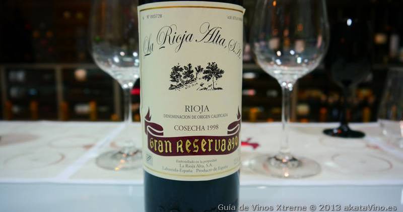 890 1998 y 904 2001. ¿A que os suena? Si las nuevas añadas de La Rioja Alta