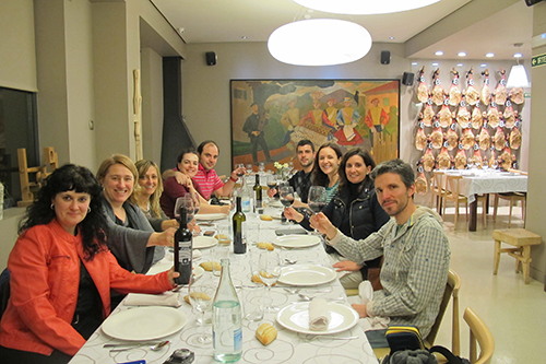Maskarada, un lugar de culto para el cerdo vasco.