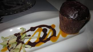 Chocolate muffin/fondant/souffle (?)