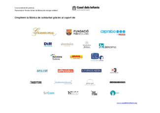 Ferran Adrià presenta la Fábrica de comida solidaria en Barcelona