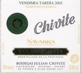 Chivite Colección 125 Vendimia Tardía 2005