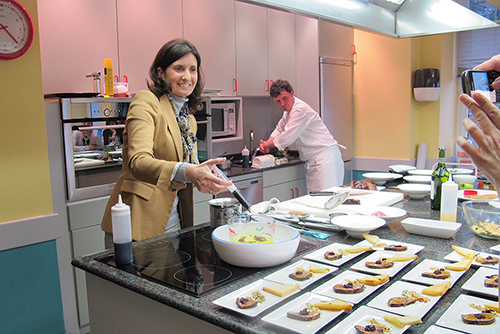 Chefs que cocinan y enseñan. Ricamesa.