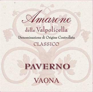 Paverno Amarone 2010