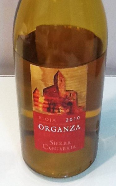 Vino Organza de Sierra Cantabria 2010