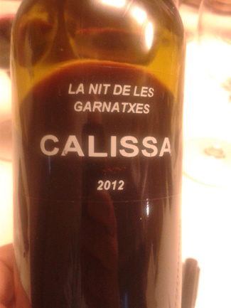 La Nit de les Garnatxes, Calissa 2012