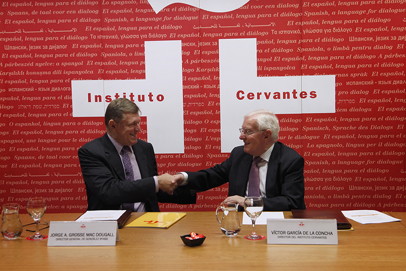 González Byass y el Instituto Cervantes se unen para difundir la cultura española