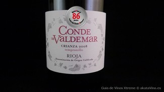 Conde de Valdemar Crianza 2008