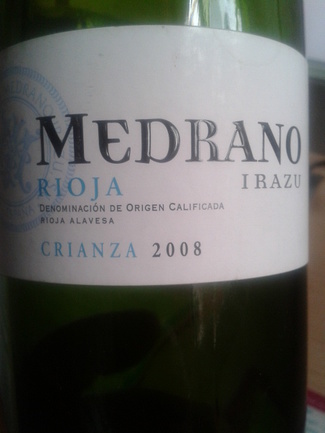 Medrano Irazu Crianza 2008